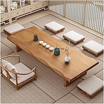 【Pet Table Hinoki ~L~】 No.994 Mid 20th Century Zen Hinoki Wood Kotatsu Japanese Coffee